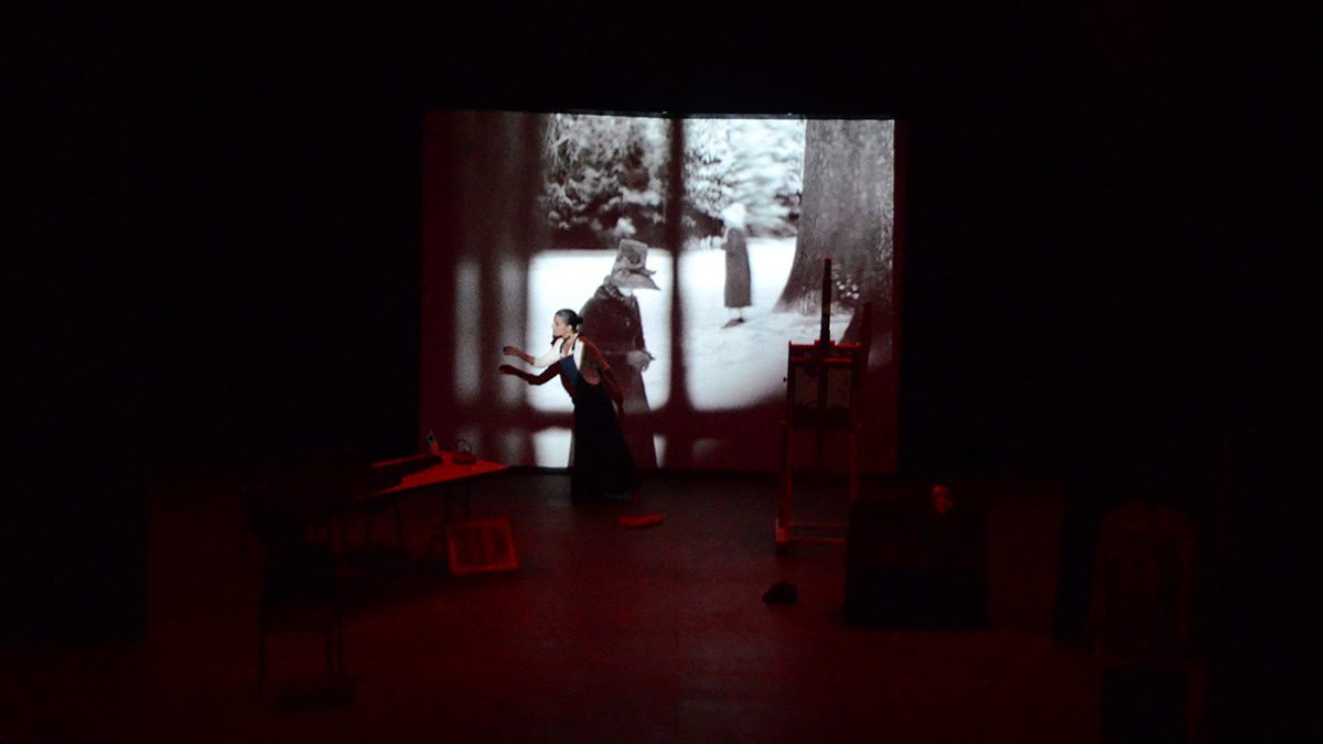 El Umbral de Lilith, unipersonal de La Nave Teatro, CEART Mexicali 2017