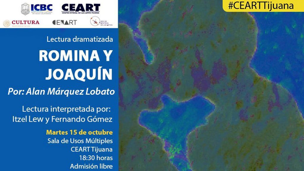 Lectura dramatizada de "Romina y Joaquín" en Ceart Tijuana