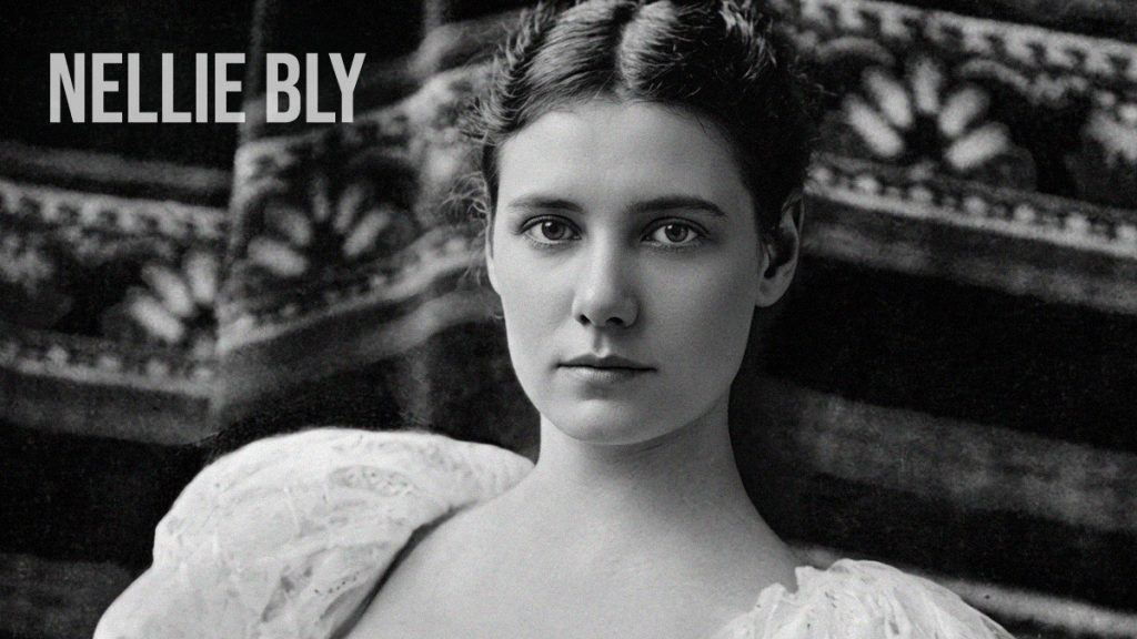Retrato oficial de Elizabeth Jane Cochran, conocida bajo el seudónimo de Nellie Bly