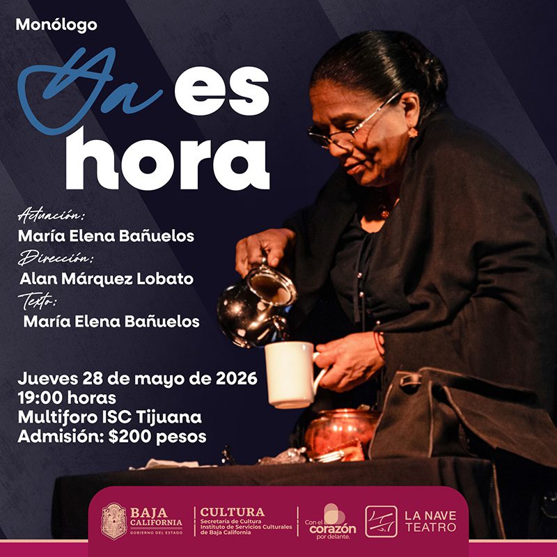 "Ya es hora" con María Elena Bañuelos 28 de mayo en ISC Tijuana