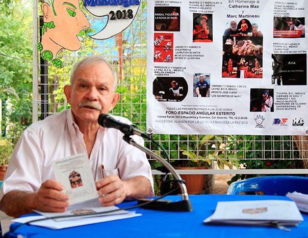 Rubén Sandoval - Organizador de la Muestra Internacional de Monólogos